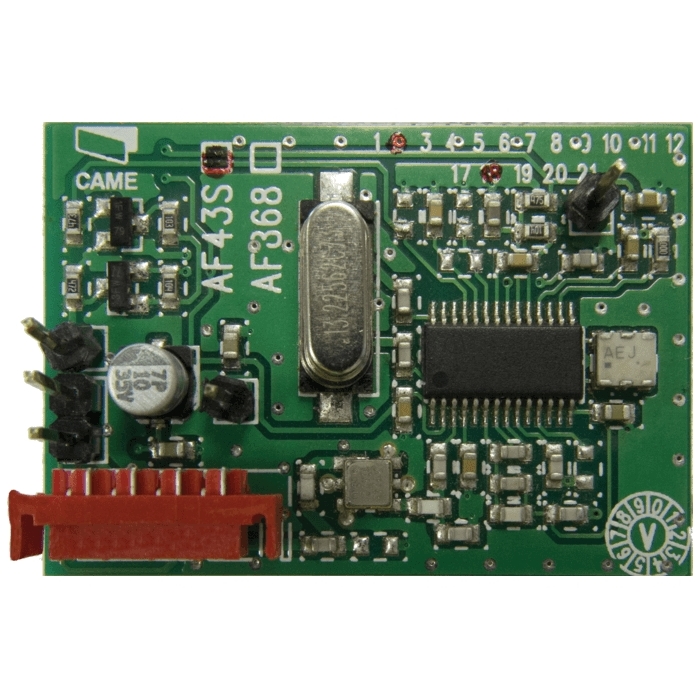 SCHEDA RADIOFREQUENZA 433,92 MHZ