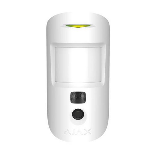 MotionCam (PhOD) Fibra 53771- Rilevatore di movimento per la foto-verifica degli allarmi e pet immunity. Bianco.