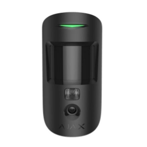 MotionCam Fibra - Rilevatore di movimento cablato con una fotocamera e tecnologia pet-immune - Nero