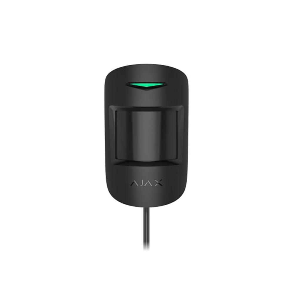 Rilevatore Movimento e Vetri Nero Ajax Combiprotect Fibra 44390 AJCPN FIBRA CPN