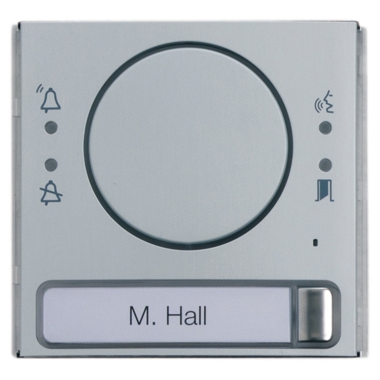 MTMFA1P-FRONTALE AUDIO PULSANTE SINGOLO