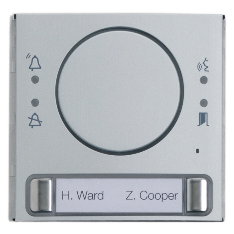 MTMFA2P-FRONTALE AUDIO PULSANTE DOPPIO