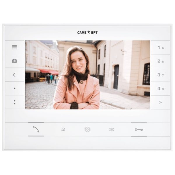 Videocitofono Vivavoce Con Display Lcd CAME BPT FUTURA X2 WH 62100540 - immagine 2