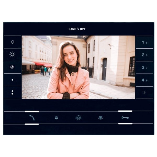 Videocitofono Vivavoce Con Display Lcd CAME BPT FUTURA X1 BK 62100530 - immagine 2