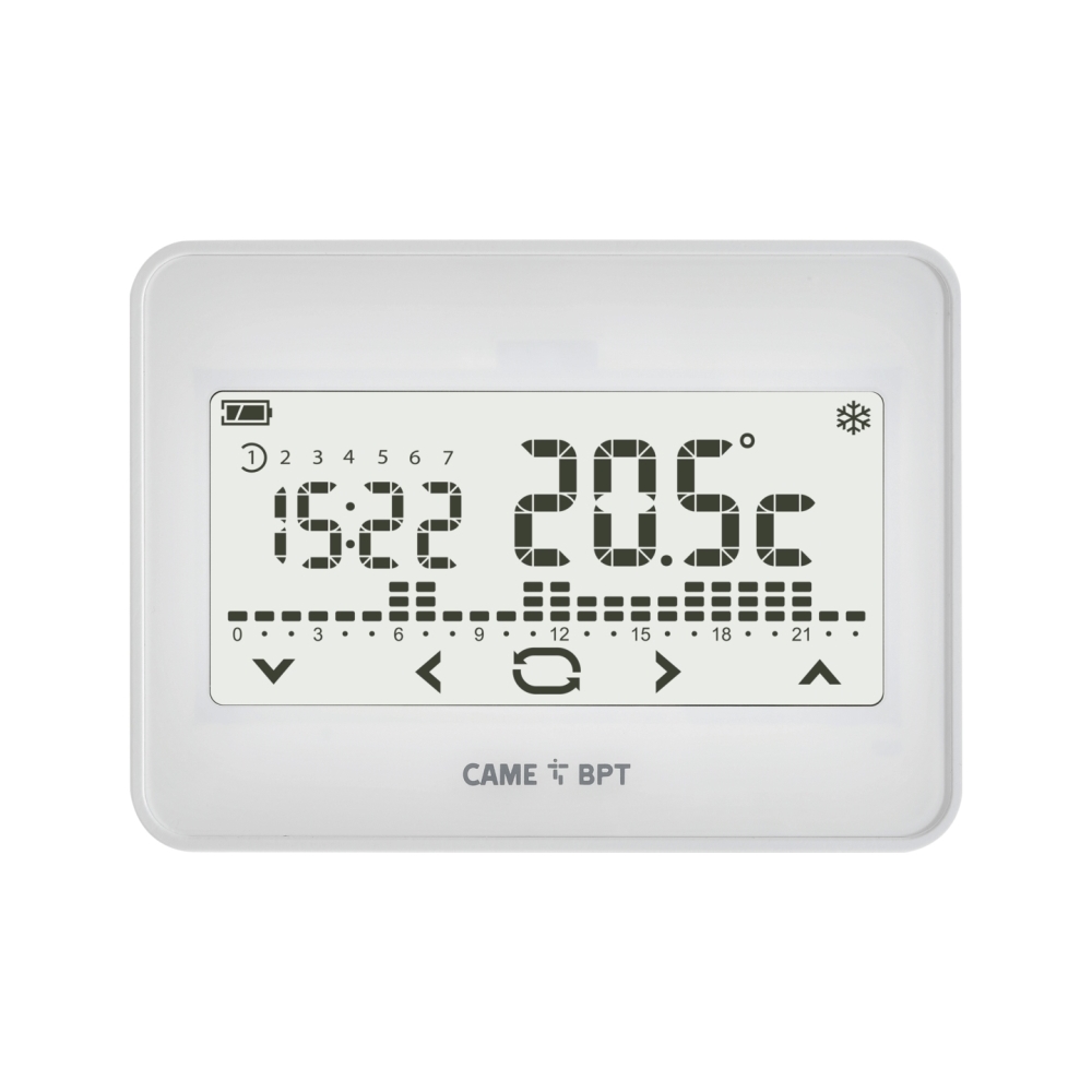 Th/550 Wh Wlrl Cronotermostato Touch