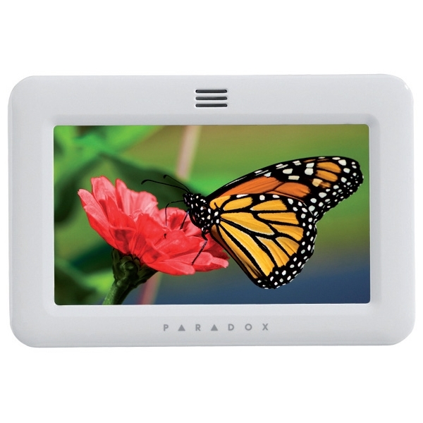 Tastiera Touchscreen, Bianco PARADOX TM50W (PXDTM50W) Allarme Antifurto Antintrusione