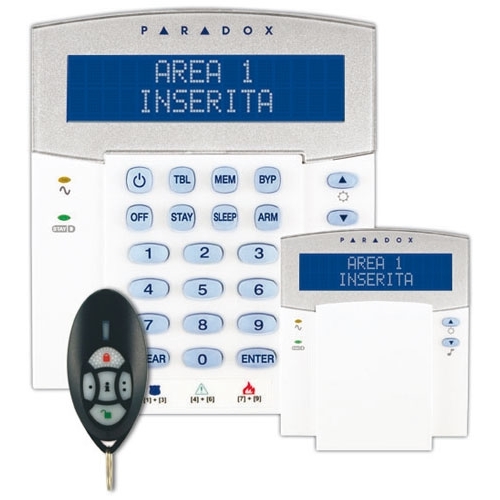 Tastiera Con Ricevitore Radio 868Mhz PARADOX K32LX/86 (PXMX32LX) Allarme Antifurto Antintrusione