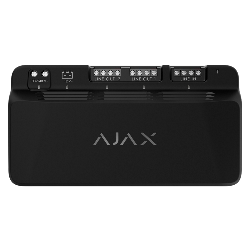 Modulo Per Alimentazione Aggiuntiva Dei Dispositivi Fibra AJAX Superior LineSupply (75 W) Fibra black 117732.181.BL1 117732
