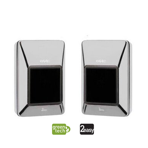 Coppia di Fotocellula 30MT Bus Originale FAAC XP30 XP 30B Acciaio INOX 7851061
