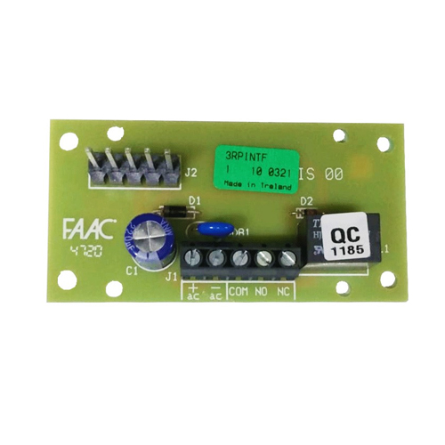 Interfaccia Modulo Per Ricevitore Ricevente Innesto Rele’ Rp FAAC 787725