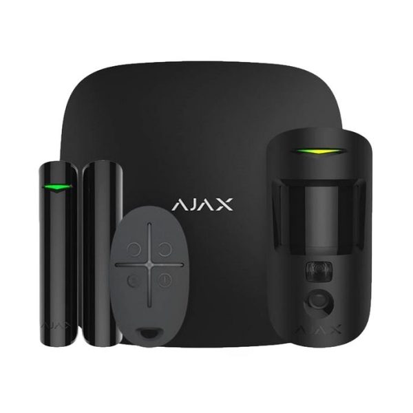 Kit Sistema Di Sicurezza Nero Ajax Starterkit Cam 38173 AJHUB2KN HUB2KN Allarme