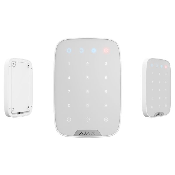 Tastiera Wireless Bidirezionale Bianco Bianca Ajax Keypad 38249 AJKP KP Allarme
