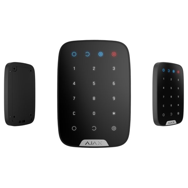 Tastiera Wireless Bidirezionale Nero Nera Ajax Keypad 38248 AJKPN KPN Allarme