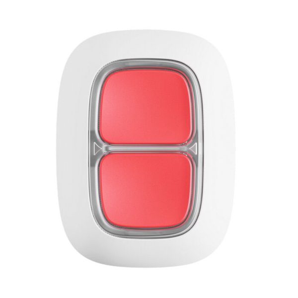 Pulsante Di Emergenza Wireless Bianco Ajax Doublebutton 38103 AJDOBUT DOBUT