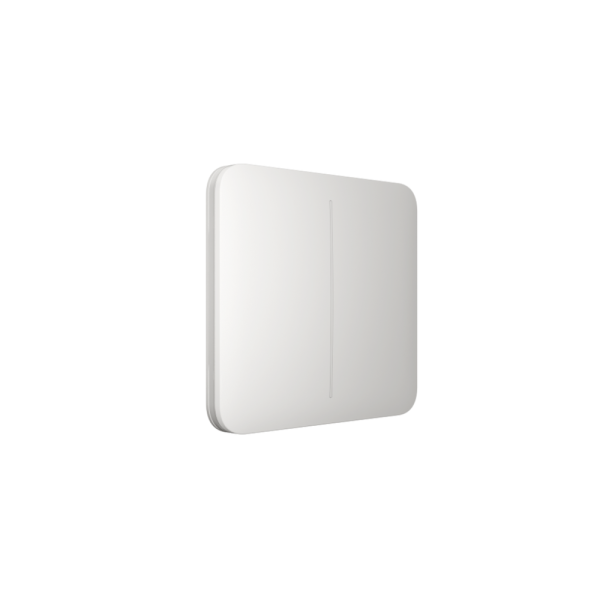 Tasto Per Lightswitch Ajax Solobutton (2-Gang) White 52154