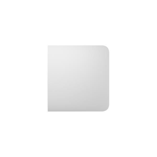 Tasto Per Lightswitch Ajax Sidebutton (1-Gang/2-Way) White 52162