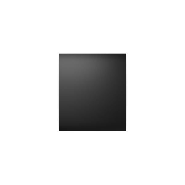 Tasto Per Lightswitch Ajax Centerbutton (1-Gang/2-Way) Black 52171