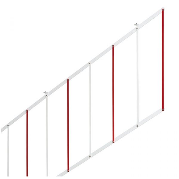 Kit Siepe Rastrelliera 3 Metri FAAC 428446 Per Barriera Sbarra Asta 615 620 B614