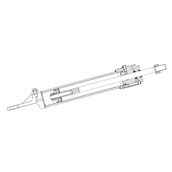 Cilindro Lungo Per Barriera 620 Sr Ricambio FAAC 725209
