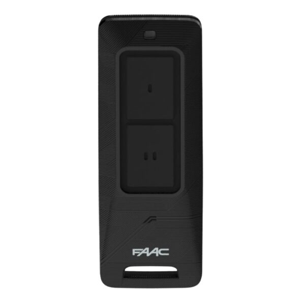 Trasmittente Telecomando Radiocomando 2 Canali Nero FAAC XT2 FDS 433 868 Mhz 787017