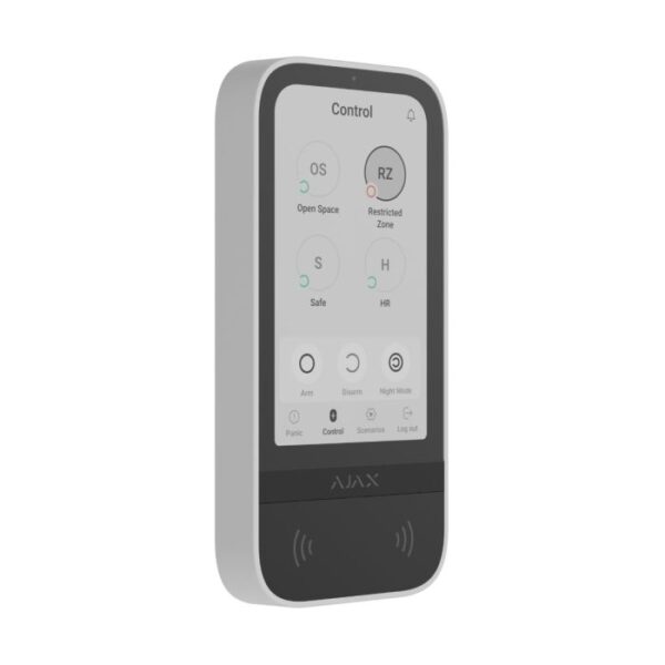 Tastiera wireless AJAX KeyPad TouchScreen Jeweller 58455.148.WH1 58455