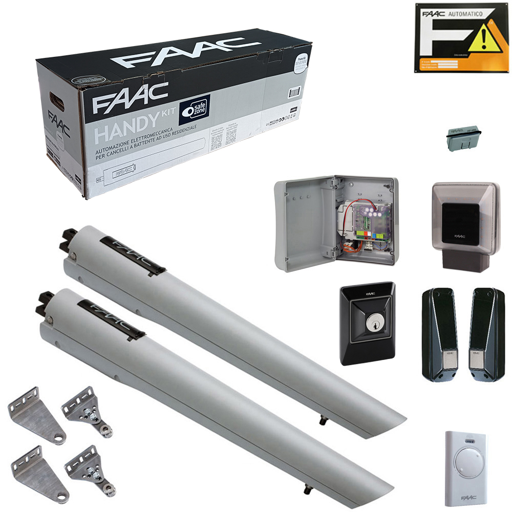 Kit Per Cancello Ad Ante Battente FAAC HANDY KIT 24V 105998