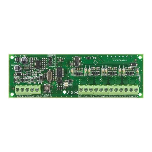 Modulo Espansione 8 Zone PARADOX ZX8 (PXPRZ-8) Allarme Antifurto Antintrusione