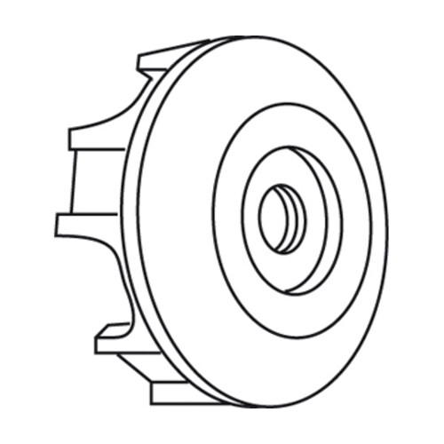 Adattatore Blocca Ruota Lt 60 SOMFY 9910062 Per Motore Tapparella