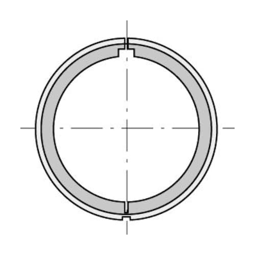 Adattatore Corona 40X1,5 40 MM Rullo Tubo Tondo SOMFY 9147330 Per Motore Tapparella