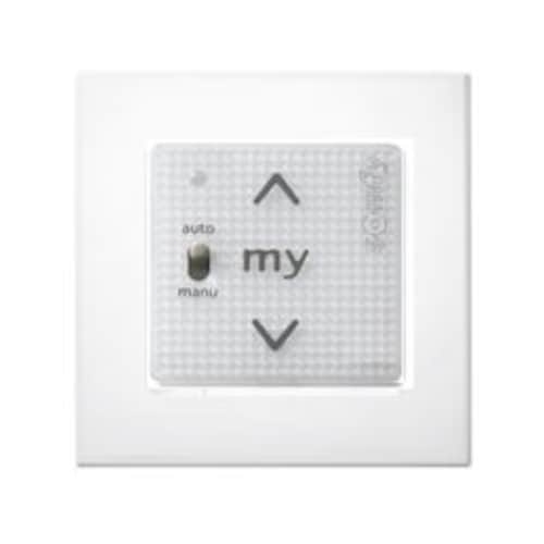 Ricevitore Ricevente Telecomando Da Parete Muro Io SOMFY SMOOVE UNO IO 1811582 Bianco