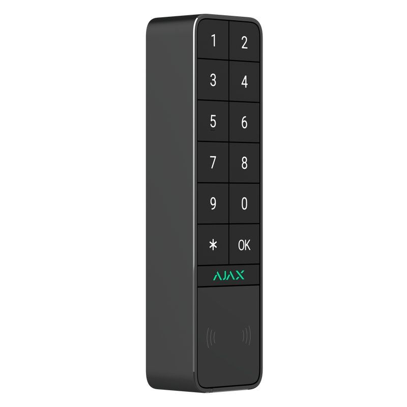 AJAX 99968 Keypad Outdoor Baseline tastiera Jeweller per ambienti interni ed esterni IP66 colore nero
