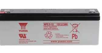 BATTERIA YUASA 2,3 AH 12 V NP2,3-12